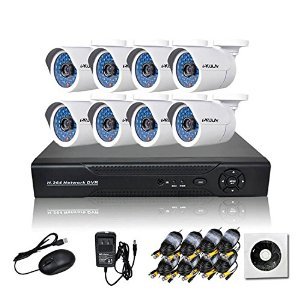 AKULA 安可达八路监控套装 高性价比安防解决方案