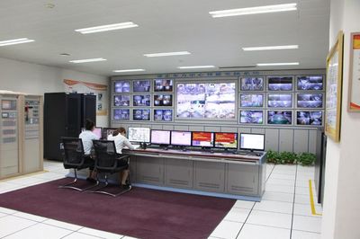 兴业物联品质承诺100% 正商建正东方中心的智能监控系统